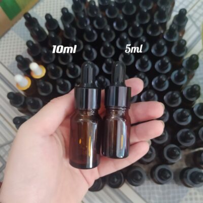 LỌ SERUM THÂN NÂU 5ML 10ML _ MS 312