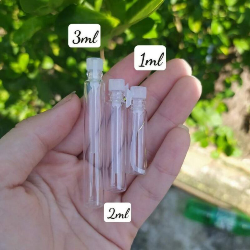 Vỏ chai chiết nước hoa 22 – 3ml dạng chấm