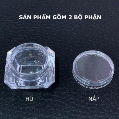 HỦ NHỰA KIM CƯƠNG  5 GRAM _ MS 713