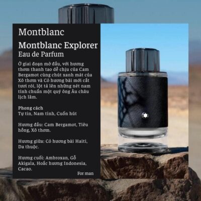 Nước hoa Nam Montblanc Explorer EDP 100ml