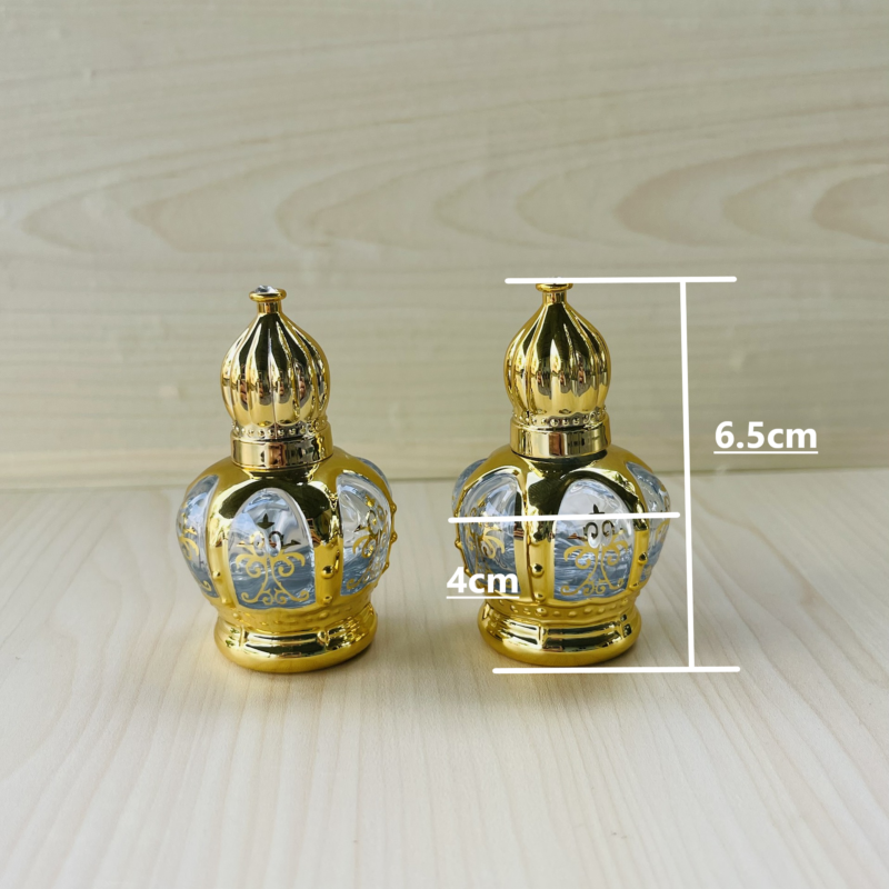 Vỏ chai chiết nước hoa 208-10ml dạng lăn (lâu đài)